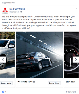 Illustration for article titled Oddly enough, a local car dealership is getting *IN* to the Mitsubishi business